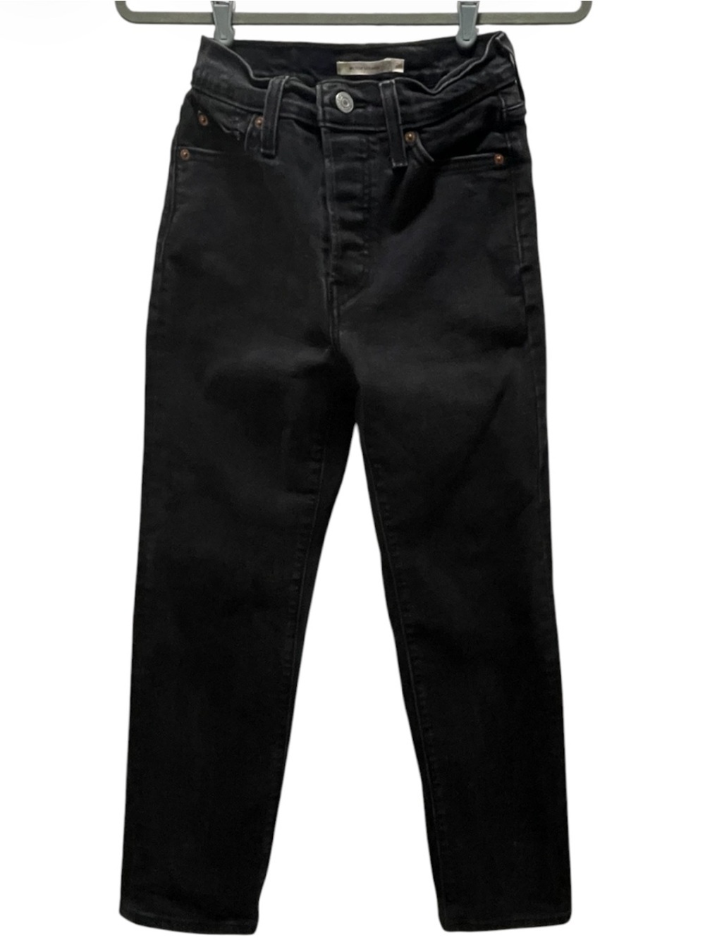 Levi's Women's Wedgie Straight Leg Jeans - Black
